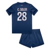 Maillot de Supporter Paris Saint-Germain Carlos Soler 28 Domicile 2024-25 Pour Enfant